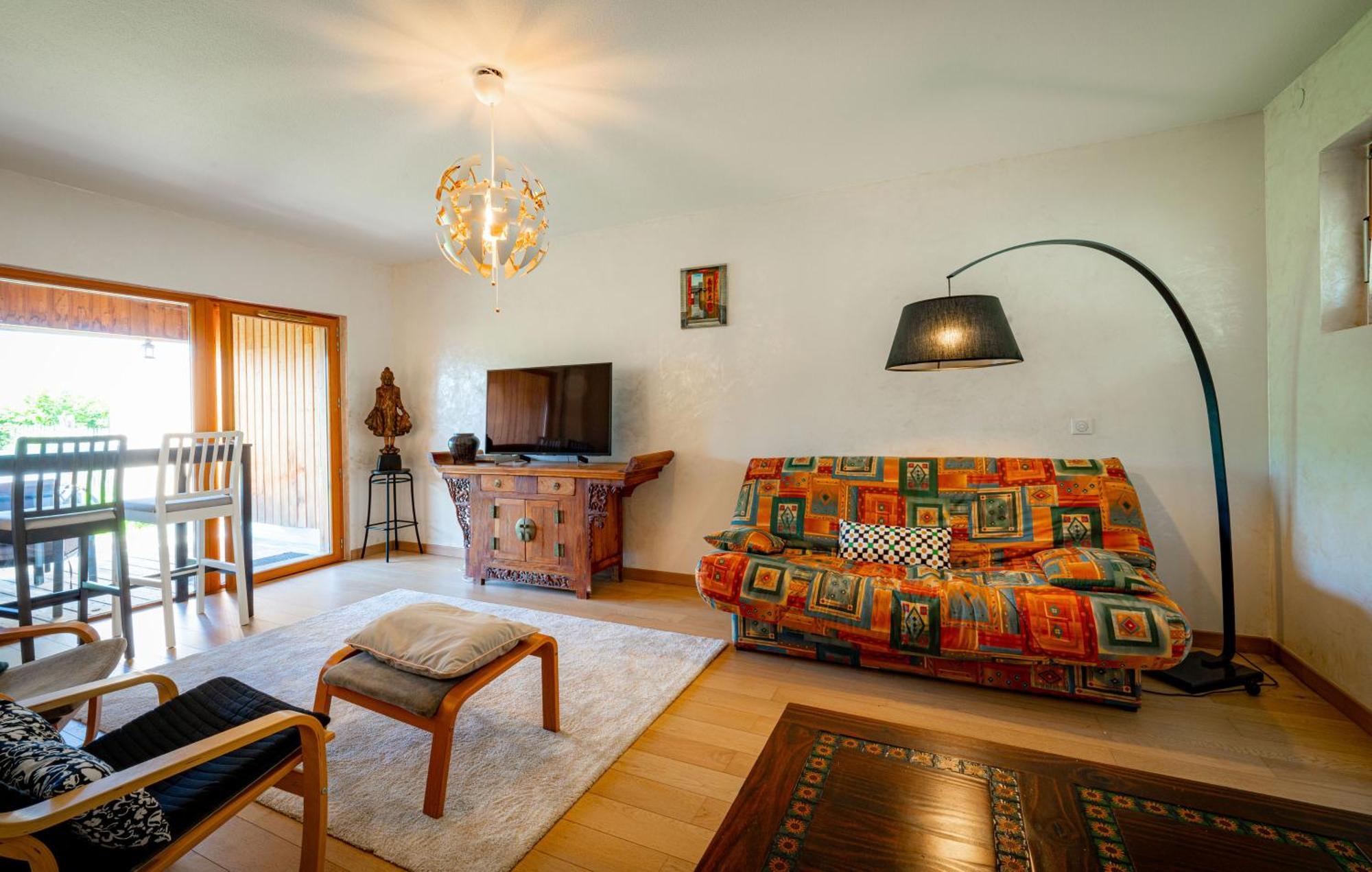 Vue Sur Les Montagnes-Wifi-Terrasse Apartment Saint-Jean-d'Arvey Екстериор снимка