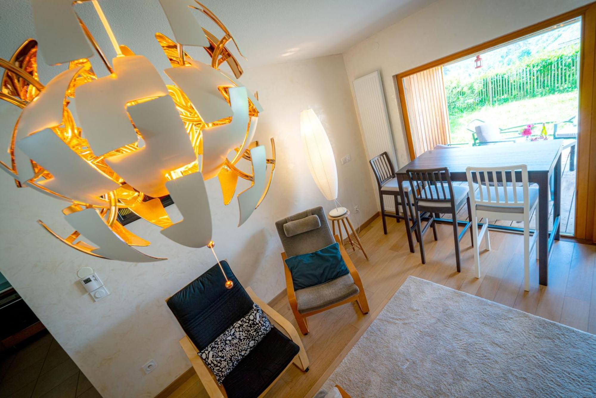 Vue Sur Les Montagnes-Wifi-Terrasse Apartment Saint-Jean-d'Arvey Екстериор снимка